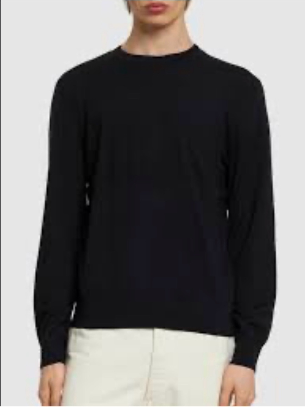 Theory Men's Wool Crewneck Sweater. Size Large